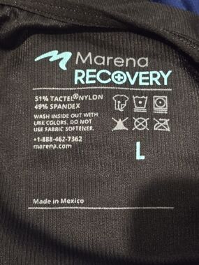 Marena Recovery Black Compression Body- Black
